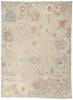 9 x 12 Modern Gray Oushak Rug 31052