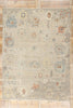 9 x 12 Modern Gray Oushak Rug 31052