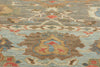 10 x 14 Modern Gray Persian Sultanabad Rug 61286