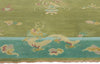 8 x 12 Modern Green Chinese Art Deco Rug 31330