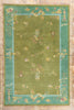 8 x 12 Modern Green Chinese Art Deco Rug 31330