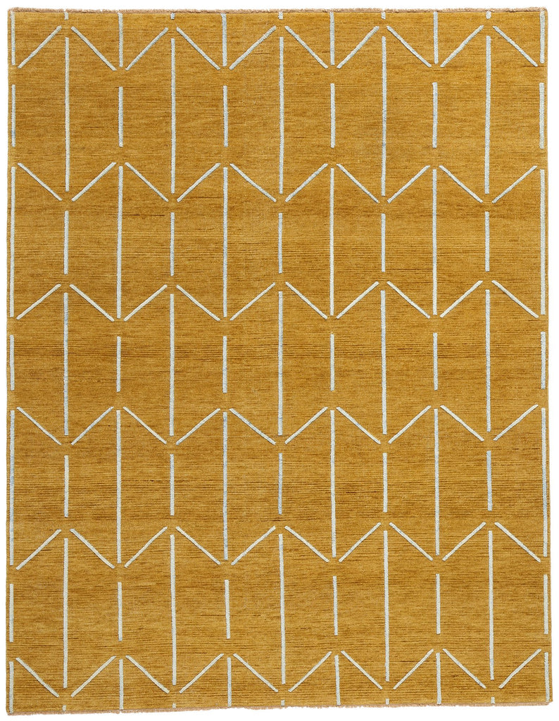 8 x 10 Modern Geometric High-Low Rug 31088