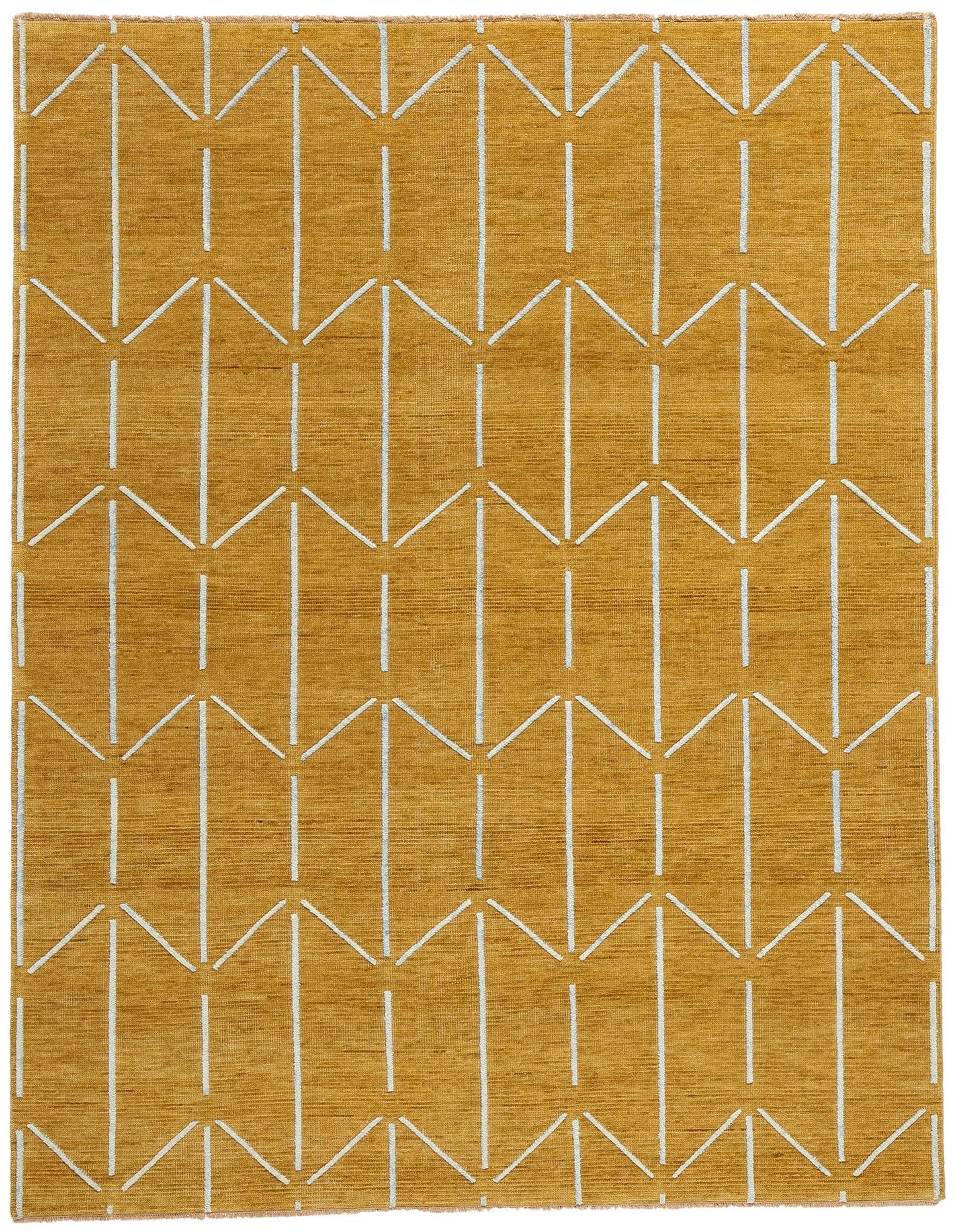 8 x 10 Modern Geometric High-Low Rug 31088
