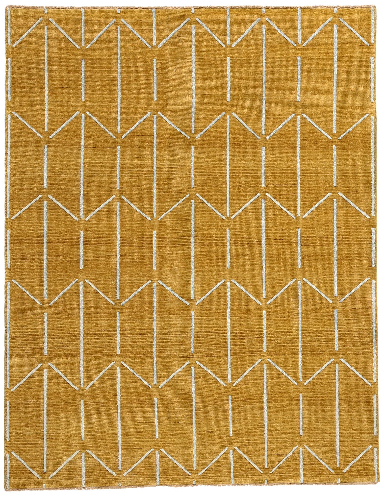 8 x 10 Modern Geometric High-Low Rug 31088
