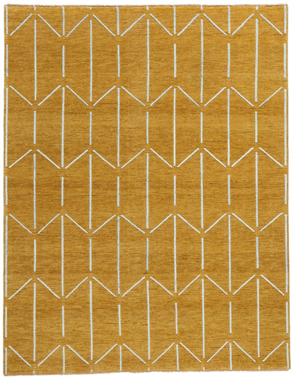8 x 10 Modern Geometric High-Low Rug 31088