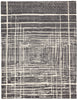 9 x 12 Modern Gray Geometric High-Low Rug 30986