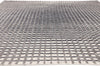 9 x 12 Modern Gray Geometric High-Low Rug 30979