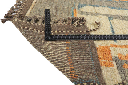 8 x 10 Modern Bauhaus Moroccan Rug 80723
