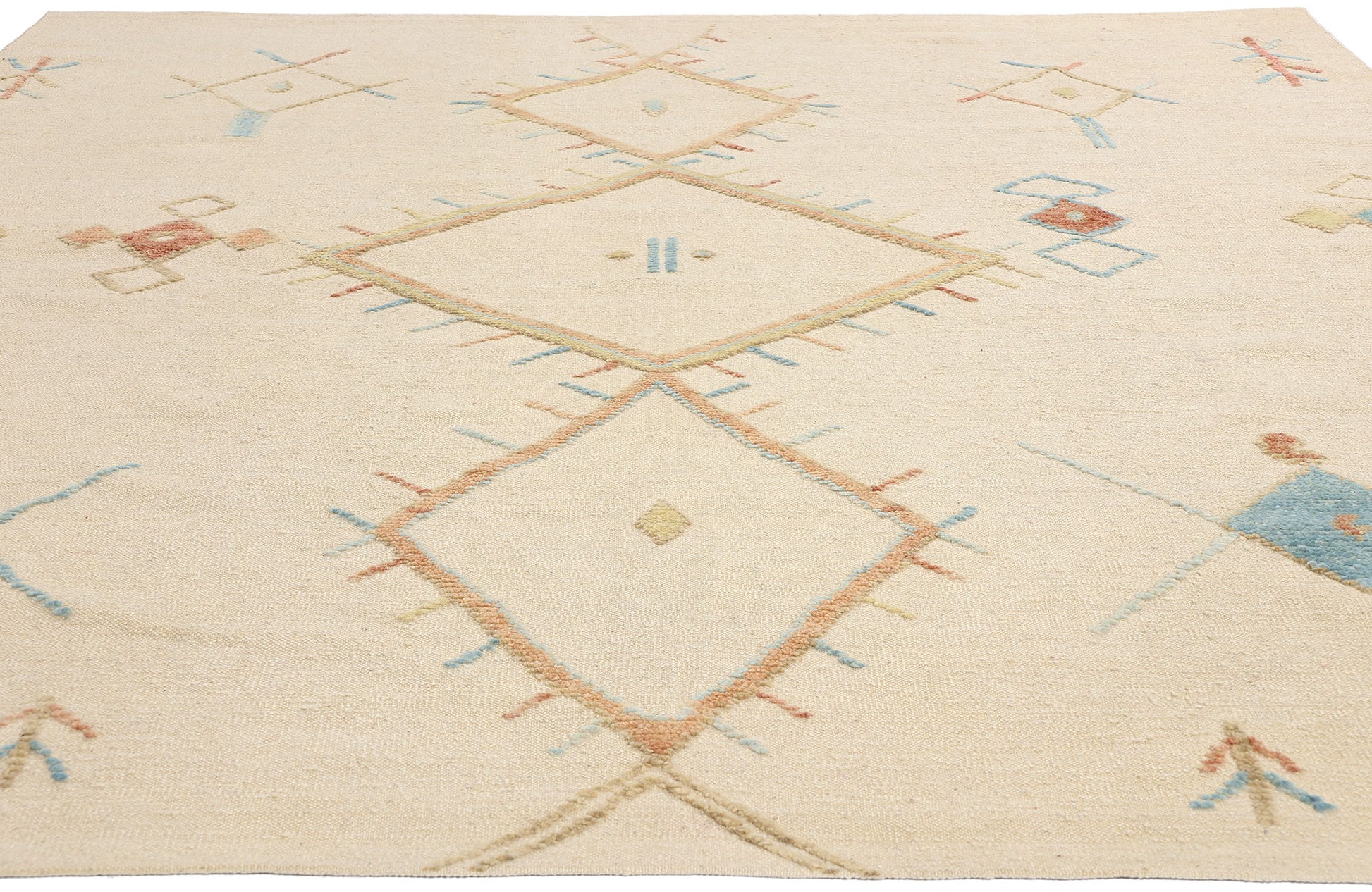 8 x 10 Modern Boho Tribal Moroccan High-Low Rug 31307