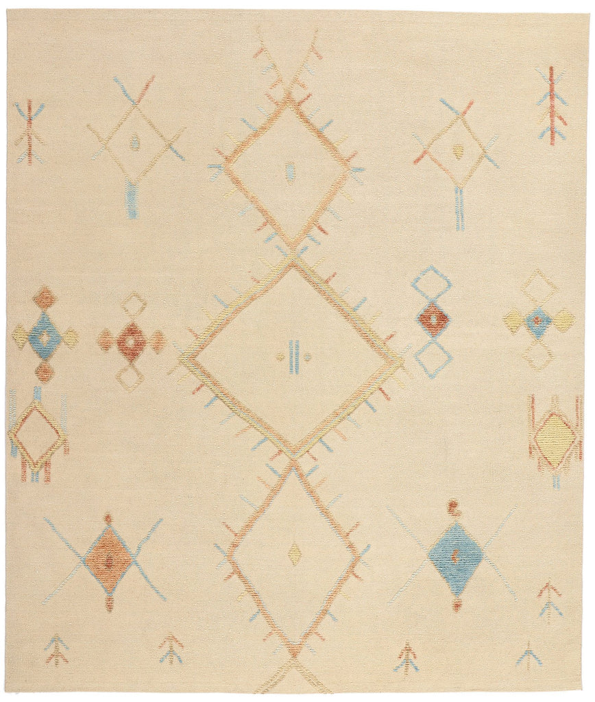 8 x 10 Modern Boho Tribal Moroccan High-Low Rug 31307