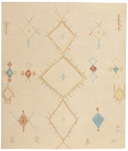 8 x 10 Modern Boho Tribal Moroccan High-Low Rug 31307