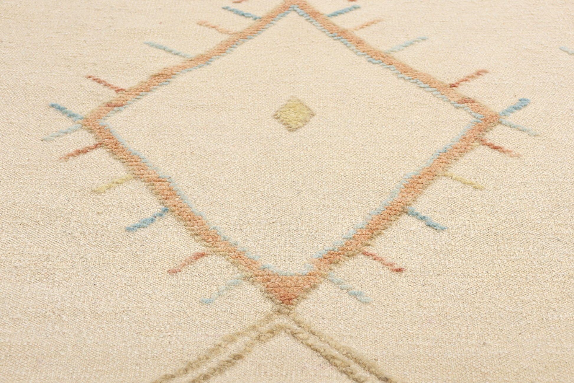 8 x 10 Modern Boho Tribal Moroccan High-Low Rug 31307