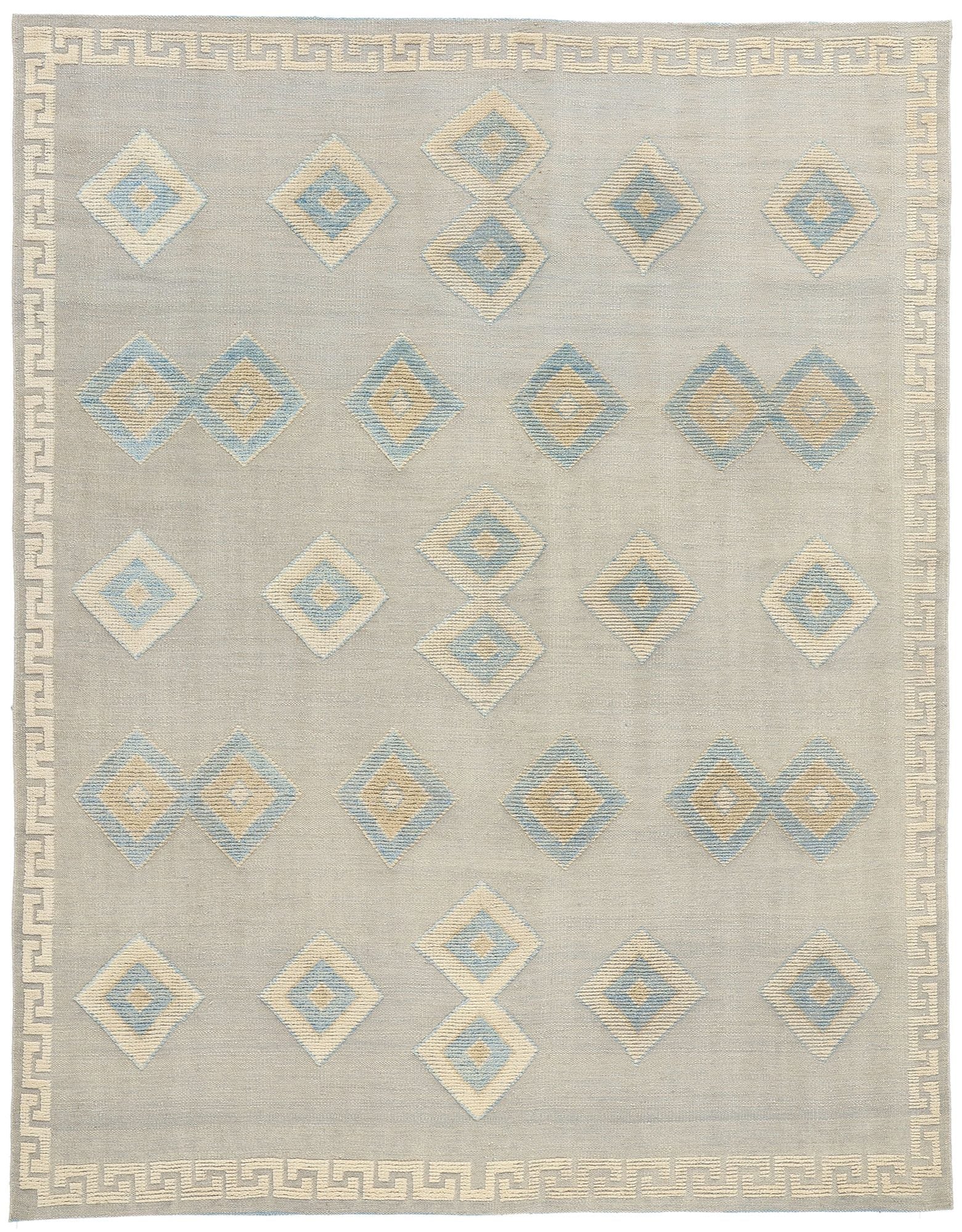 8 x 10 Modern Tribal Moroccan High-Low Rug 31256