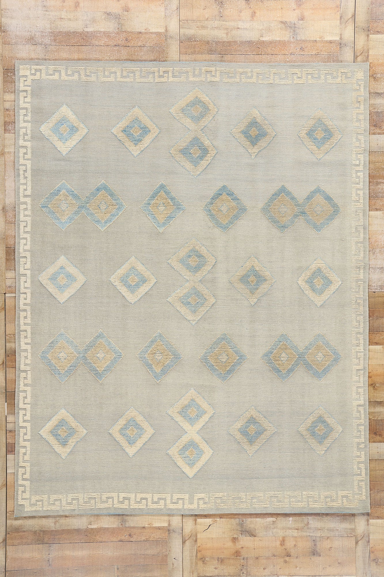 8 x 10 Modern Tribal Moroccan High-Low Rug 31256