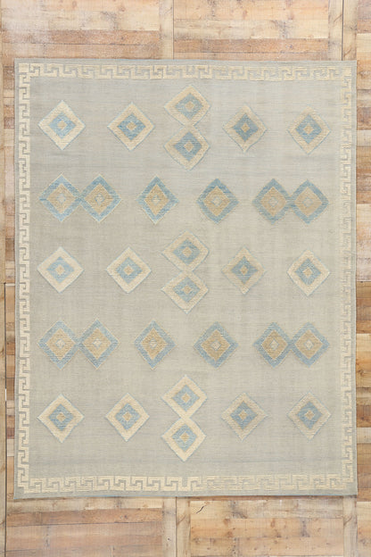 8 x 10 Modern Tribal Moroccan High-Low Rug 31256