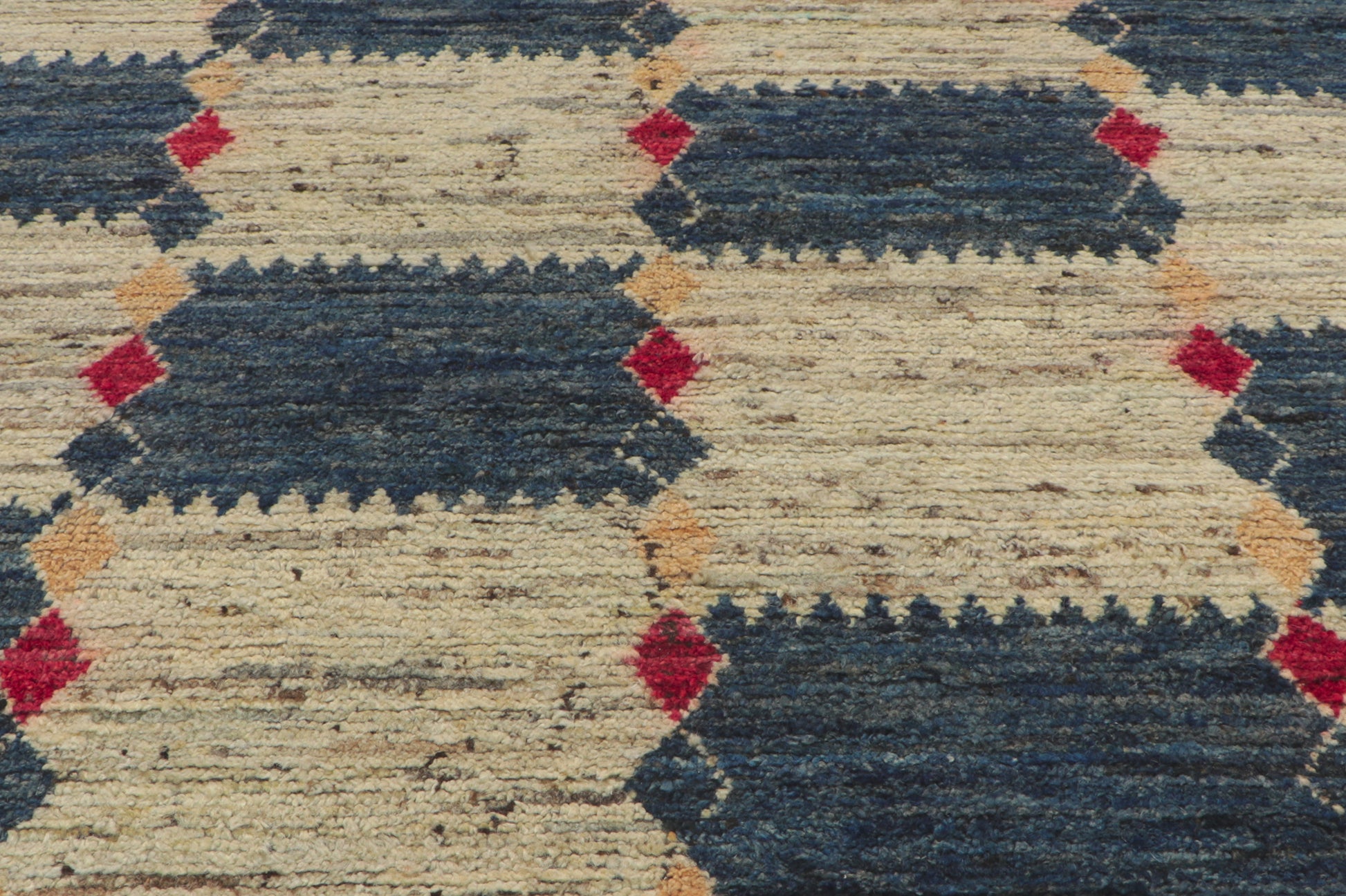 6 x 8 Modern Checkered Moroccan Rug 80822