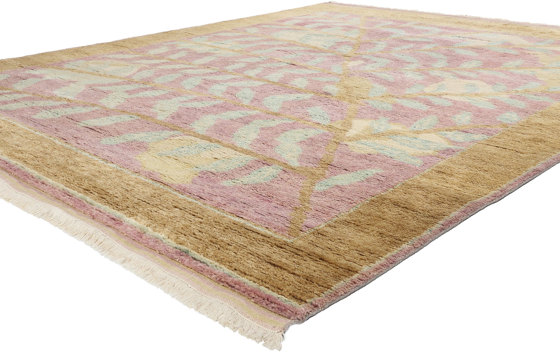 9 x 12 Modern Biophilic Moroccan Rug 31278