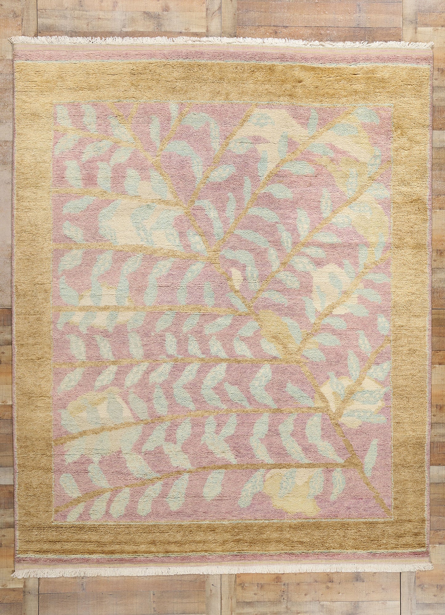 9 x 12 Modern Biophilic Moroccan Rug 31278