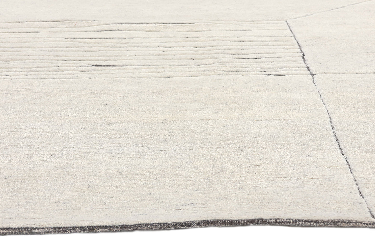 9 x 12 Minimalist Abstract Moroccan Rug 30983