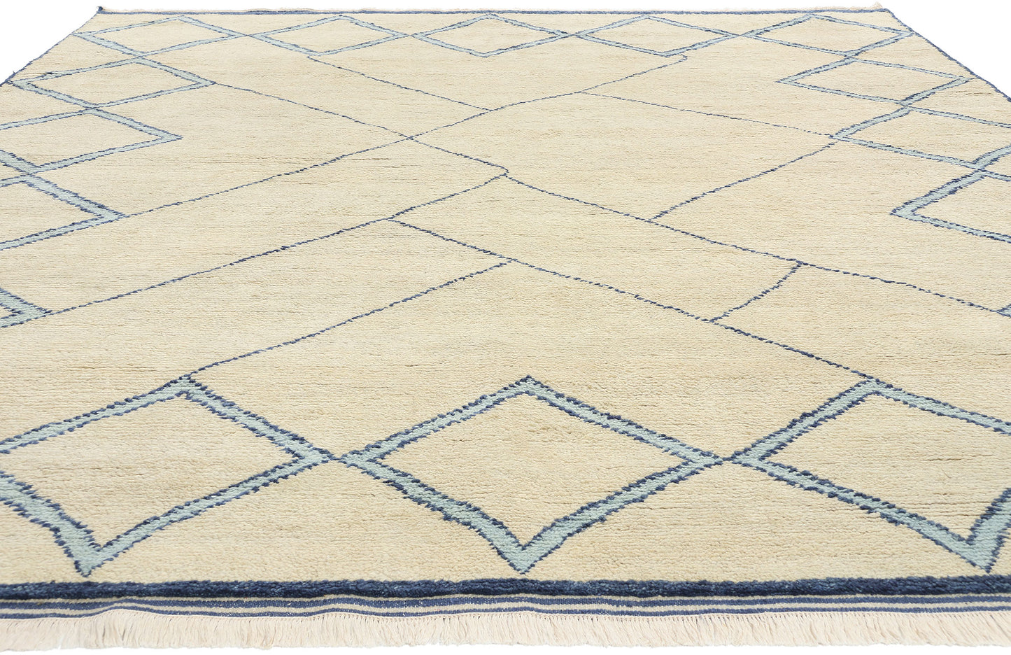 9 x 12 Modern Tribal Moroccan Rug 31274