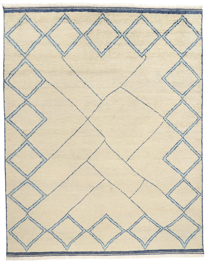 9 x 12 Modern Tribal Moroccan Rug 31274