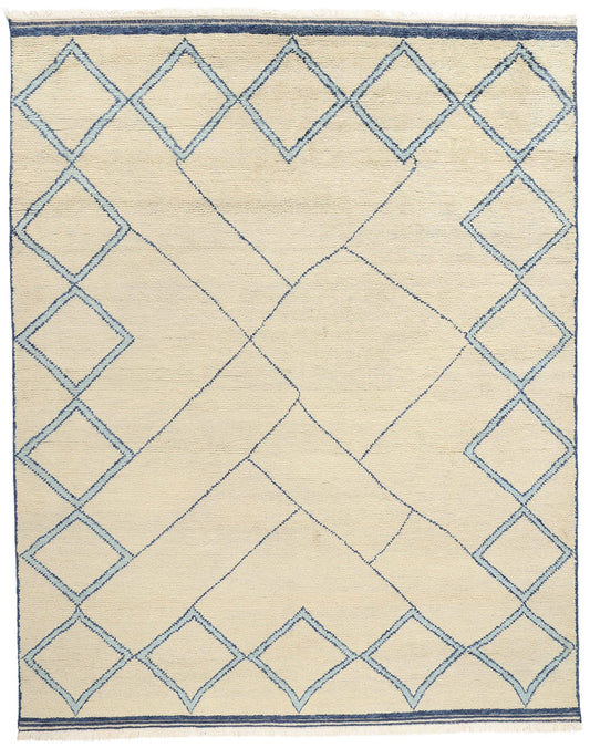9 x 12 Modern Tribal Moroccan Rug 31274