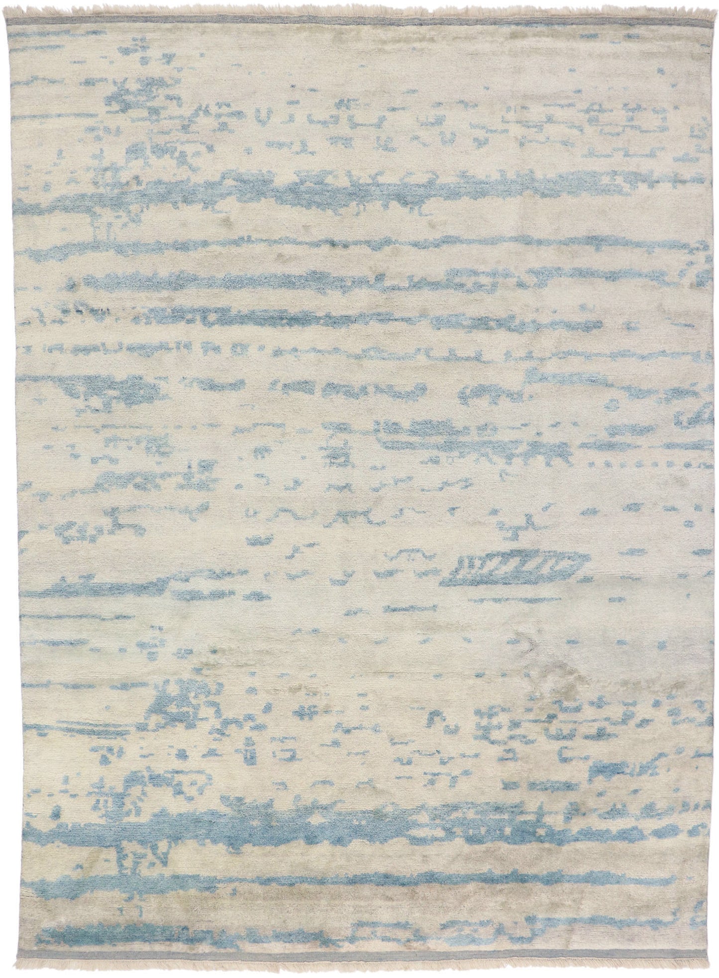 9 x 13 Modern Moroccan Rug 30539