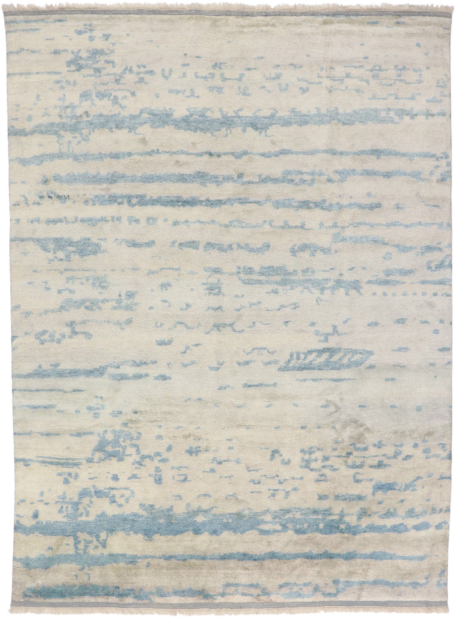 9 x 13 Modern Moroccan Rug 30539