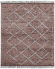 8 x 10 Modern Aubergine Moroccan Trellis Rug 31200