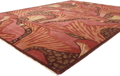 9 x 12 Modern Moser Mushroom Biophilic Rug 31091