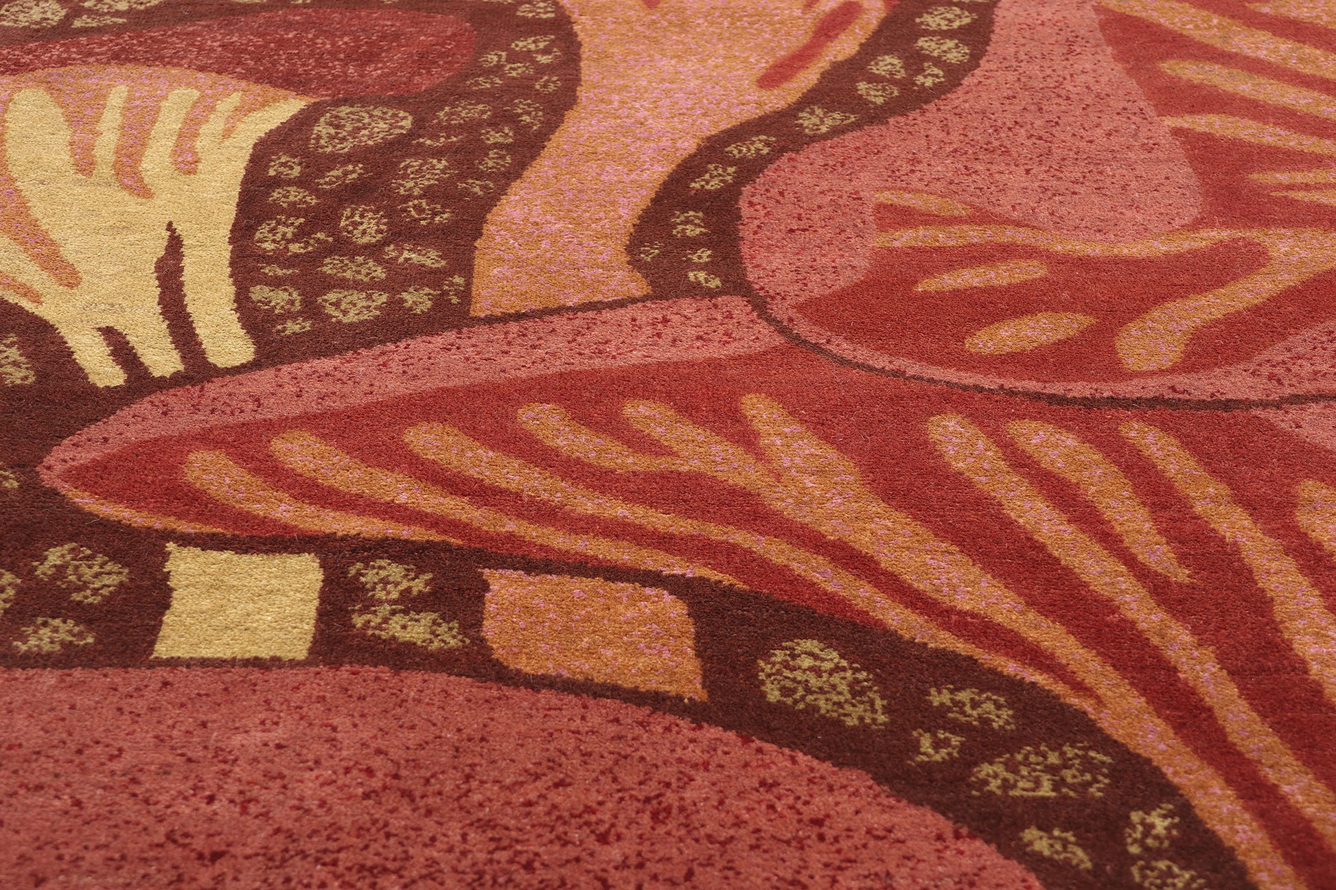 9 x 12 Modern Moser Mushroom Biophilic Rug 31092