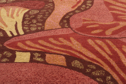 9 x 12 Modern Moser Mushroom Biophilic Rug 31092