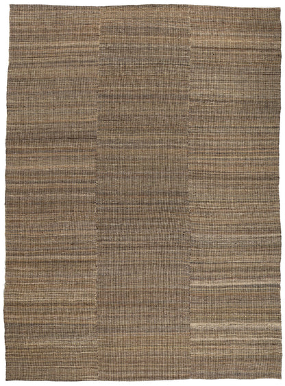 10 x 14 Modern Neutral Earth-Tone Kilim Rug 81101