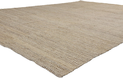 8 x 12 Modern Neutral Earth-Tone Kilim Rug 81100