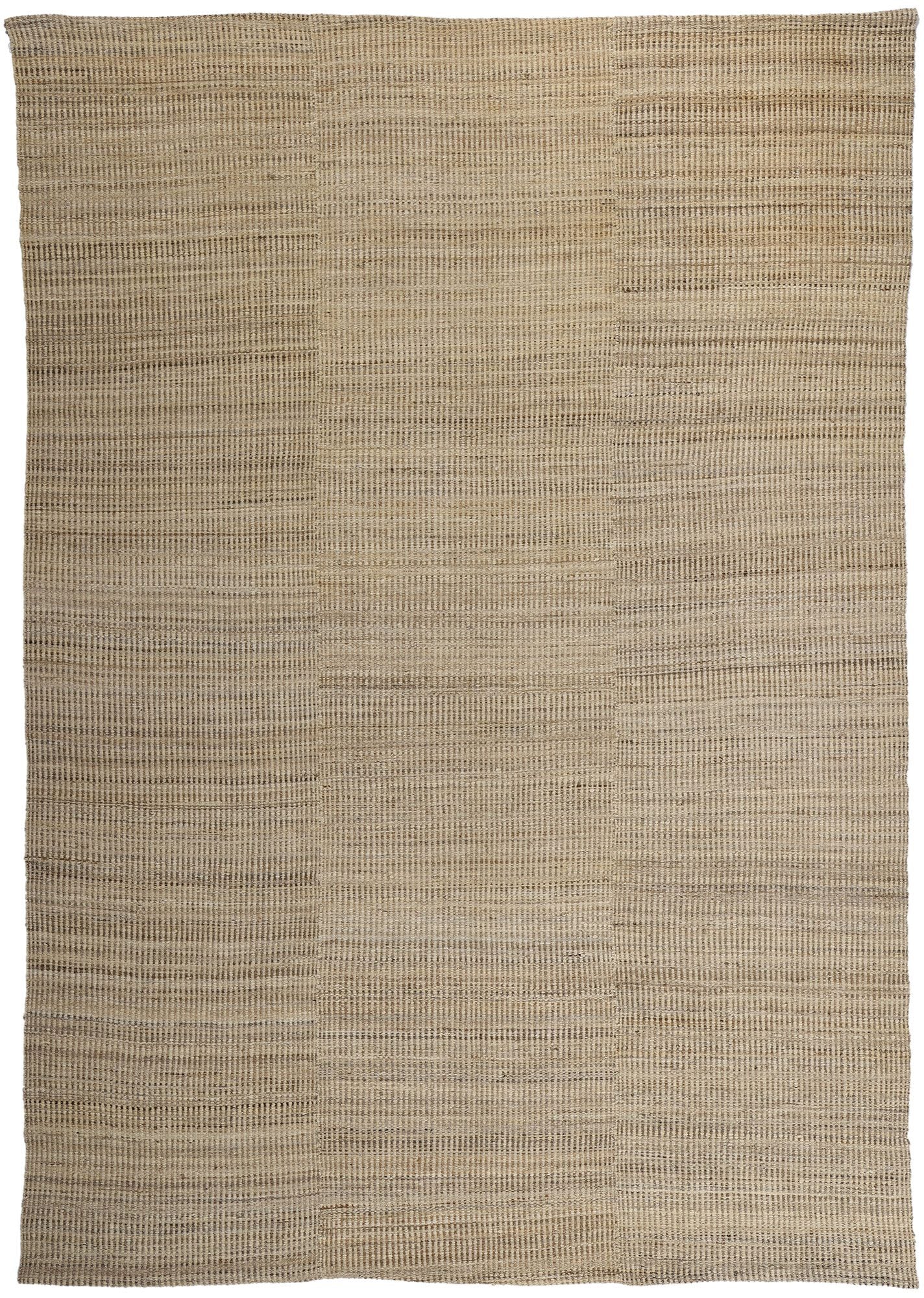 8 x 12 Modern Neutral Earth-Tone Kilim Rug 81100