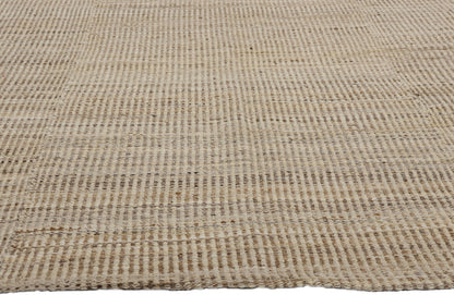 8 x 12 Modern Neutral Earth-Tone Kilim Rug 81100