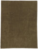 7 x 9 Solid Olive Green Modern Rug 30927