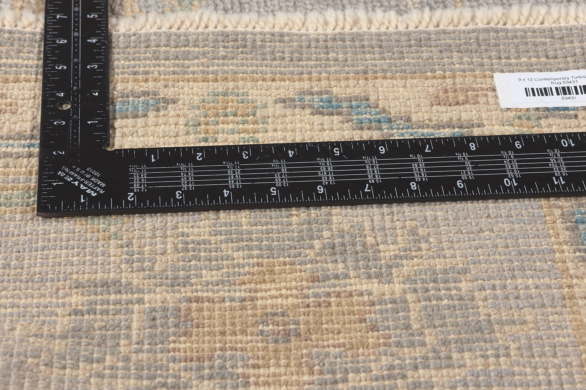 9 x 12 Turkish Oushak Rug 53431
