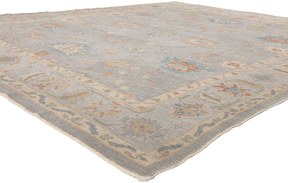 9 x 12 Turkish Oushak Rug 53431