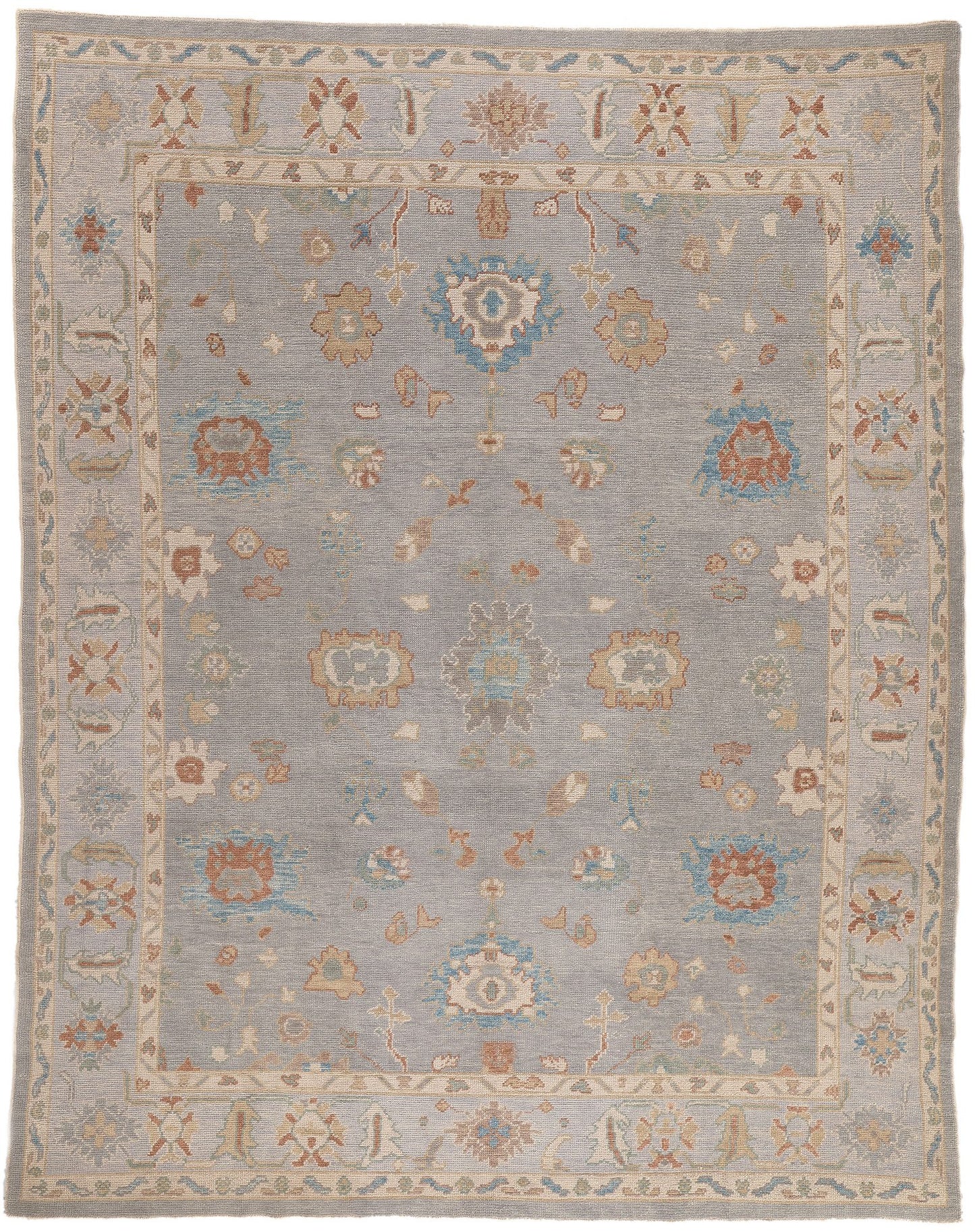 9 x 12 Turkish Oushak Rug 53431