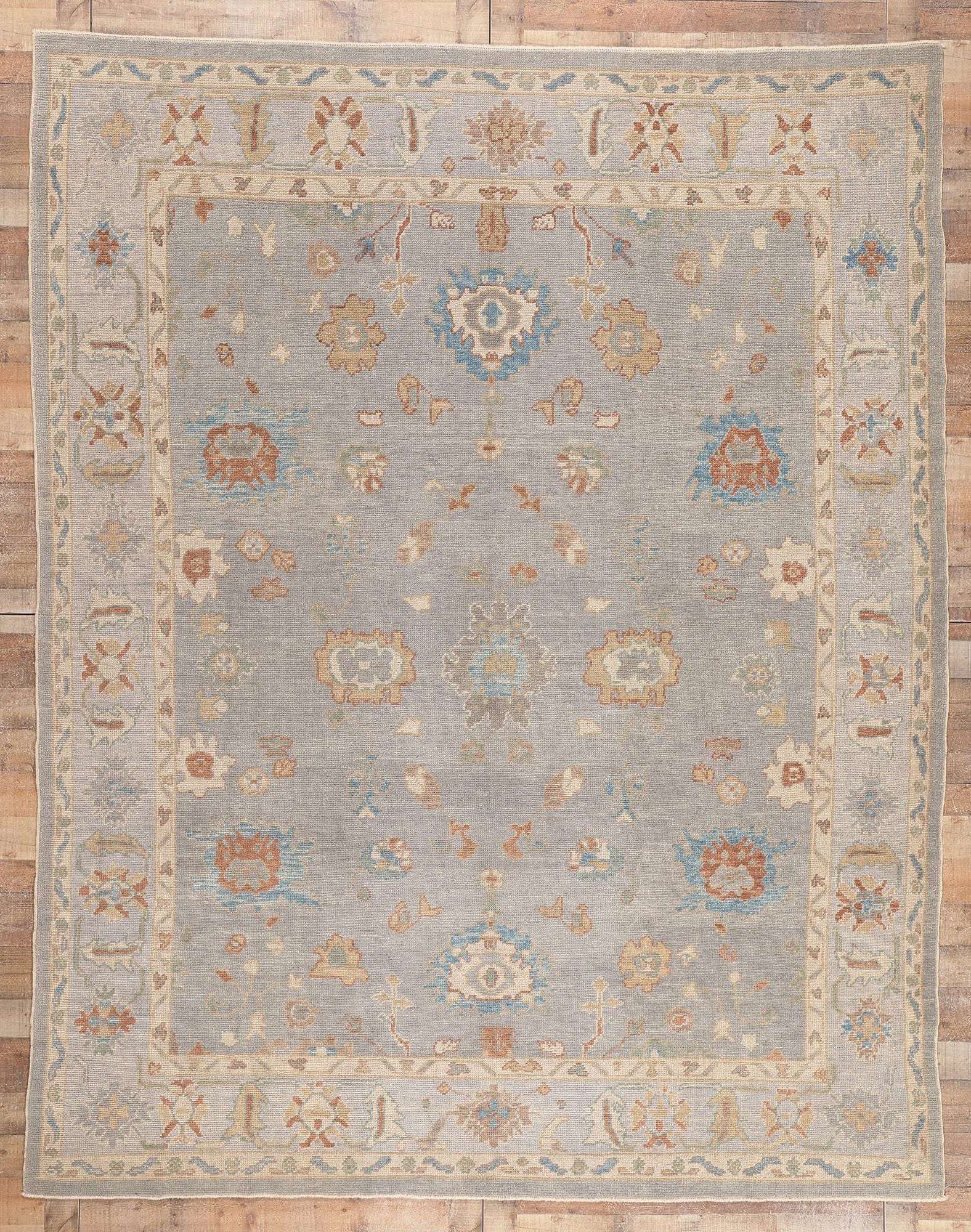 9 x 12 Turkish Oushak Rug 53431