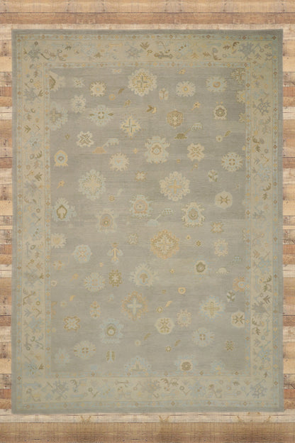 12 x 16 Turkish Oushak Rug 51608