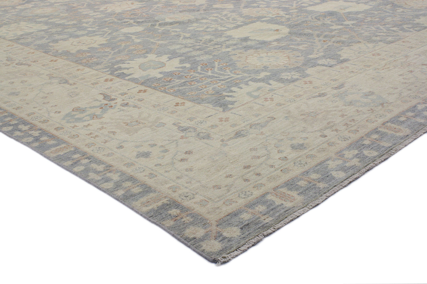 12 x 18 Modern Oushak Rug 80216