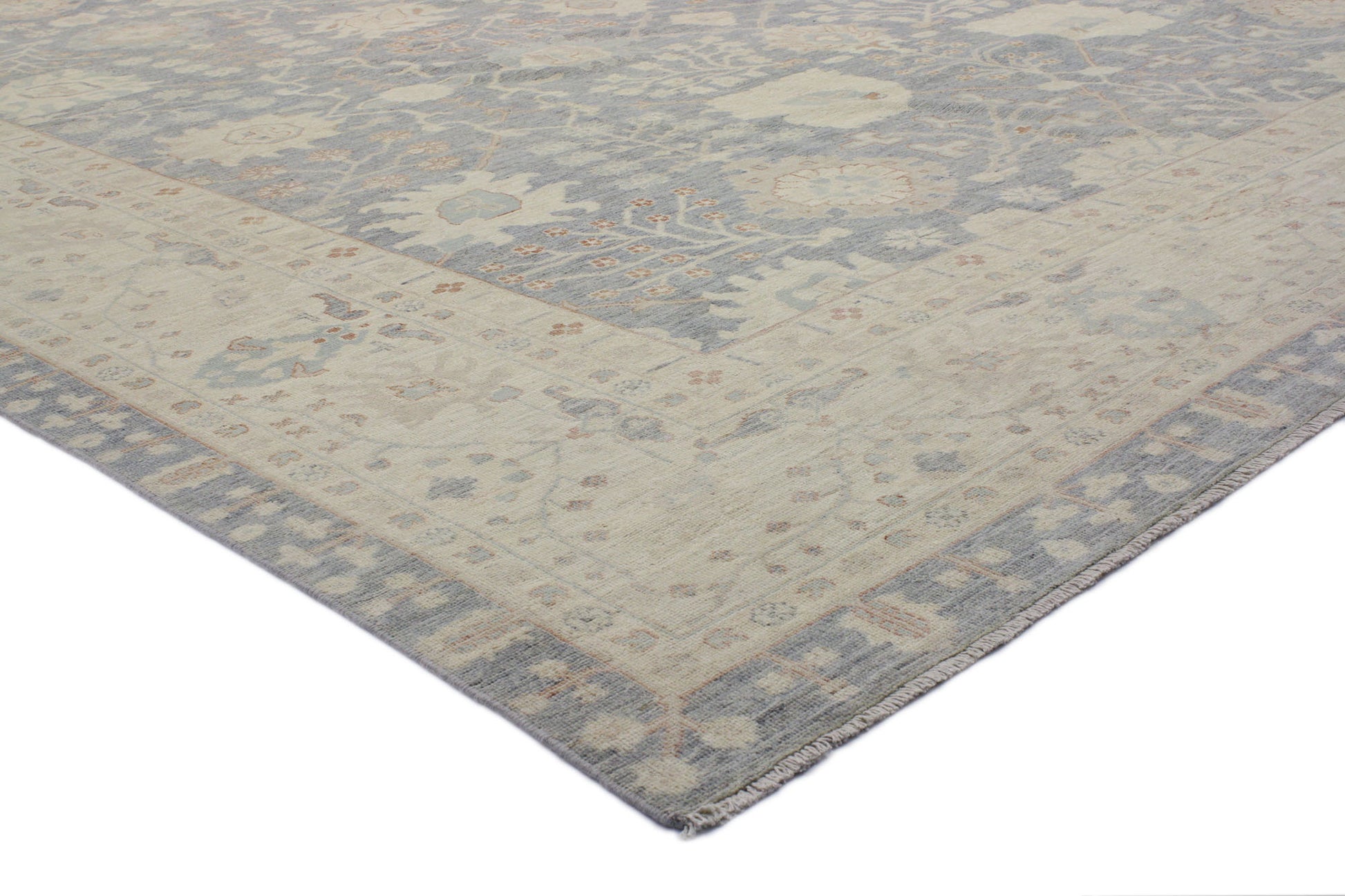 12 x 18 Modern Oushak Rug 80216