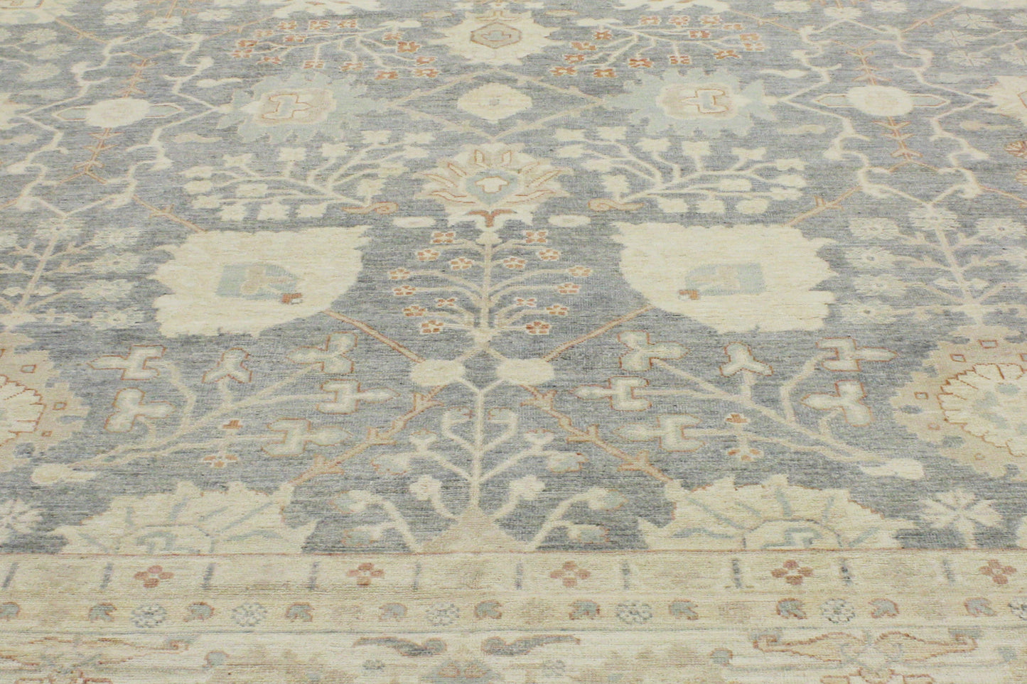 12 x 18 Modern Oushak Rug 80216