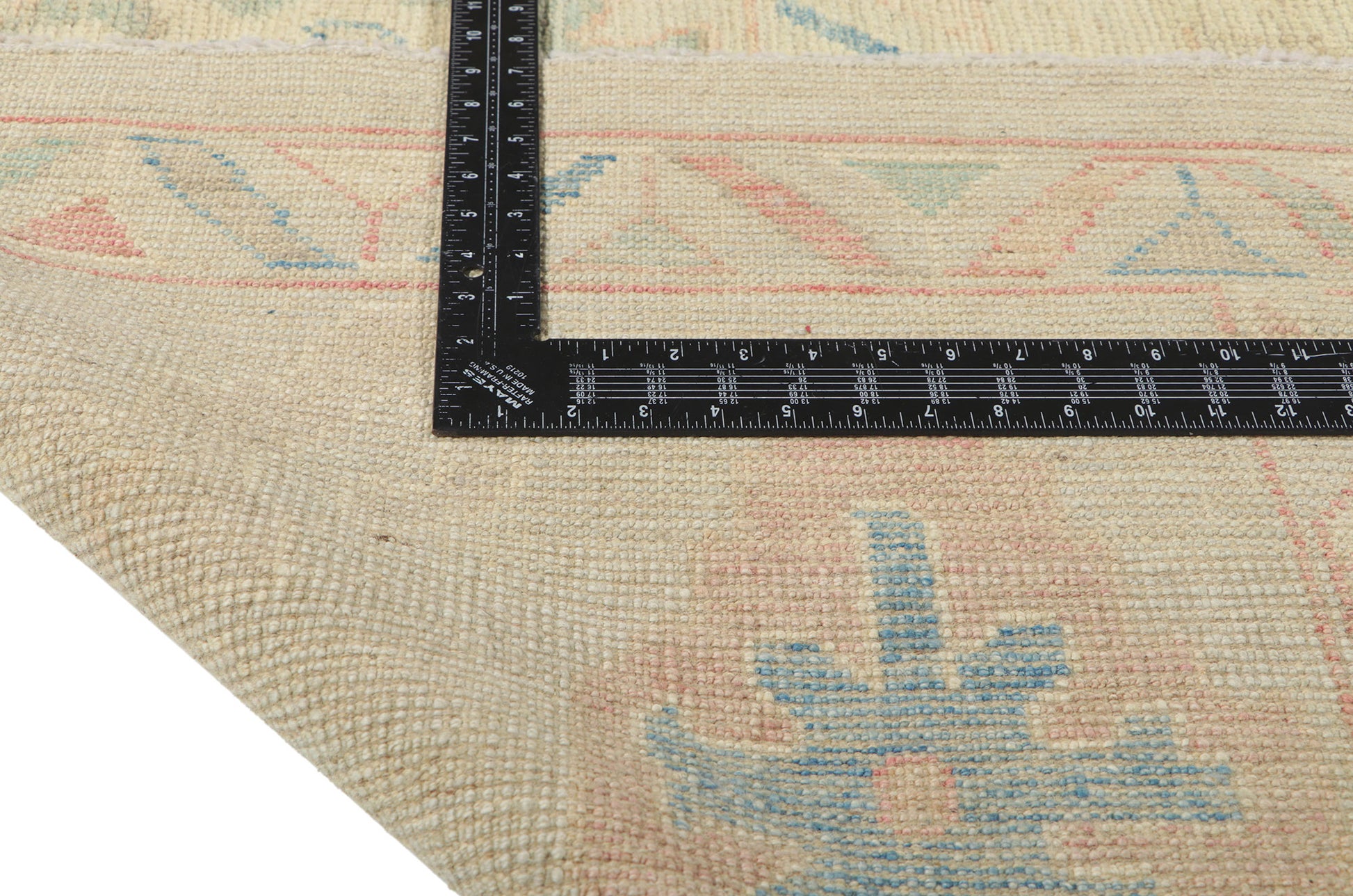 13 x 15 Vintage-Inspired Oushak Rug 80934