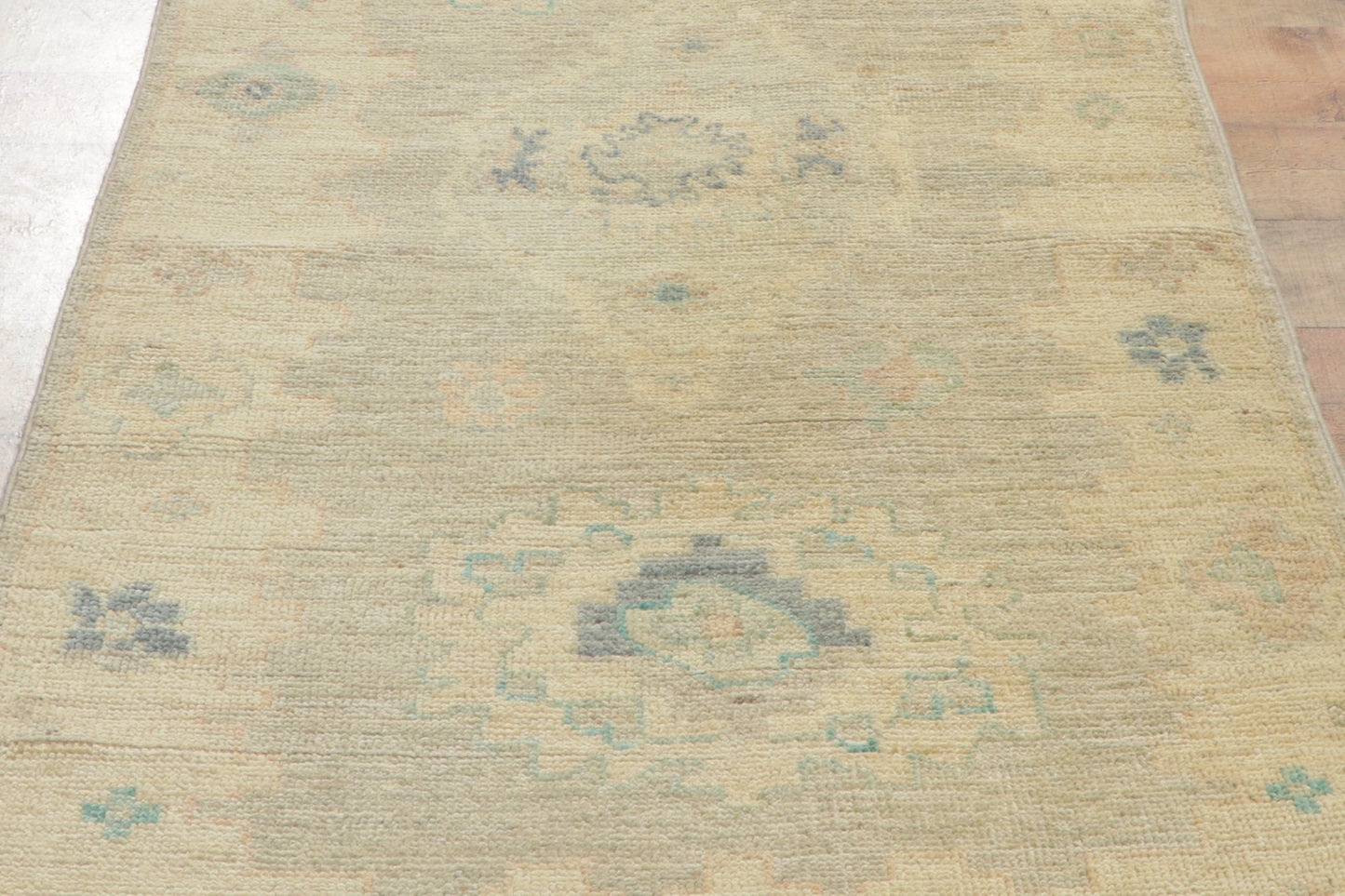 2 x 12 Modern Oushak Runner 80841
