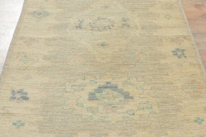 2 x 12 Modern Oushak Runner 80841