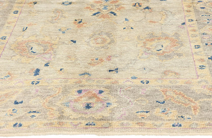 5 x 7 Modern Pastel Turkish Oushak Rug 53605