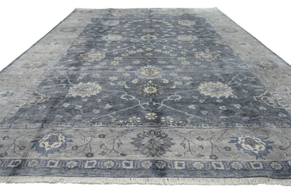 8 x 12 Modern Wool & Silk Rug 30020